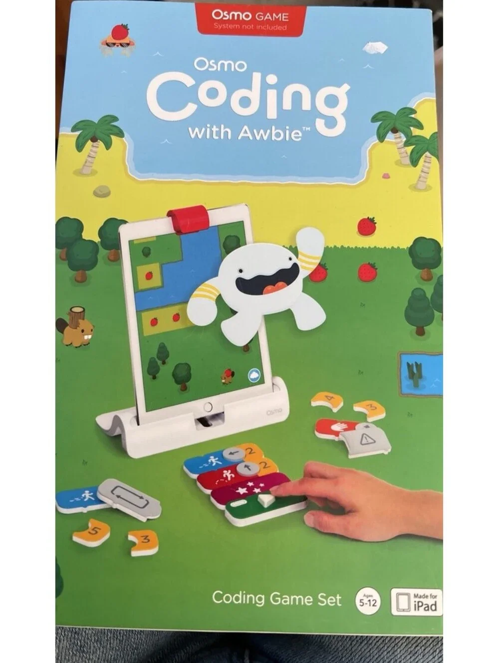 Osmo Coding With Awbie Coding Game Set STEM Toy for iPad(Osmo Base Required) NEW